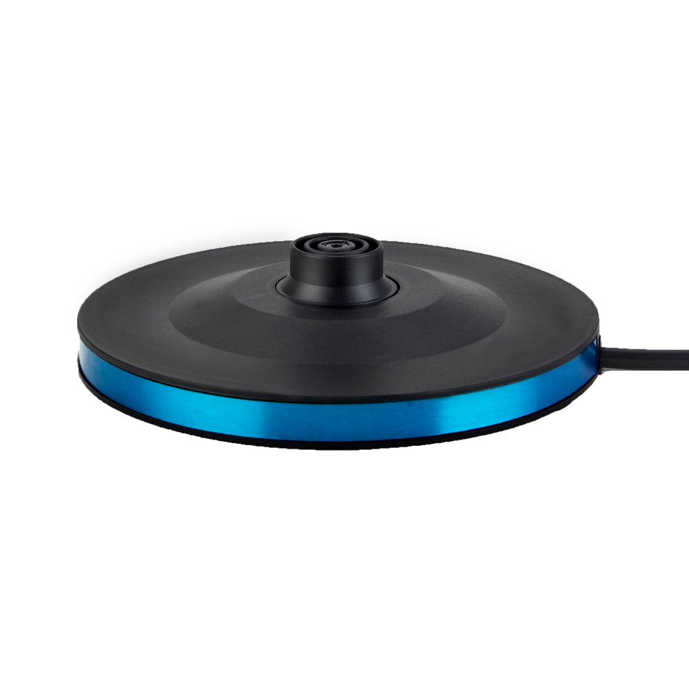1.8L Electric Glass Kettle 2000W LED Light Fast Boil – UK Plug