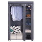 Portable Wardrobe for Small Bedrooms – 67” Fabric Closet with Shelves