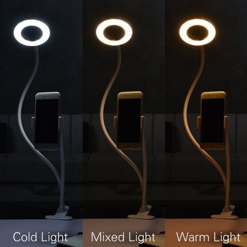 Selfie LED Ring Light with Phone Holder