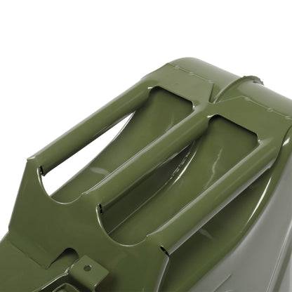 20L Portable Fuel Can with Spout – Petrol Diesel Storage, Army Green